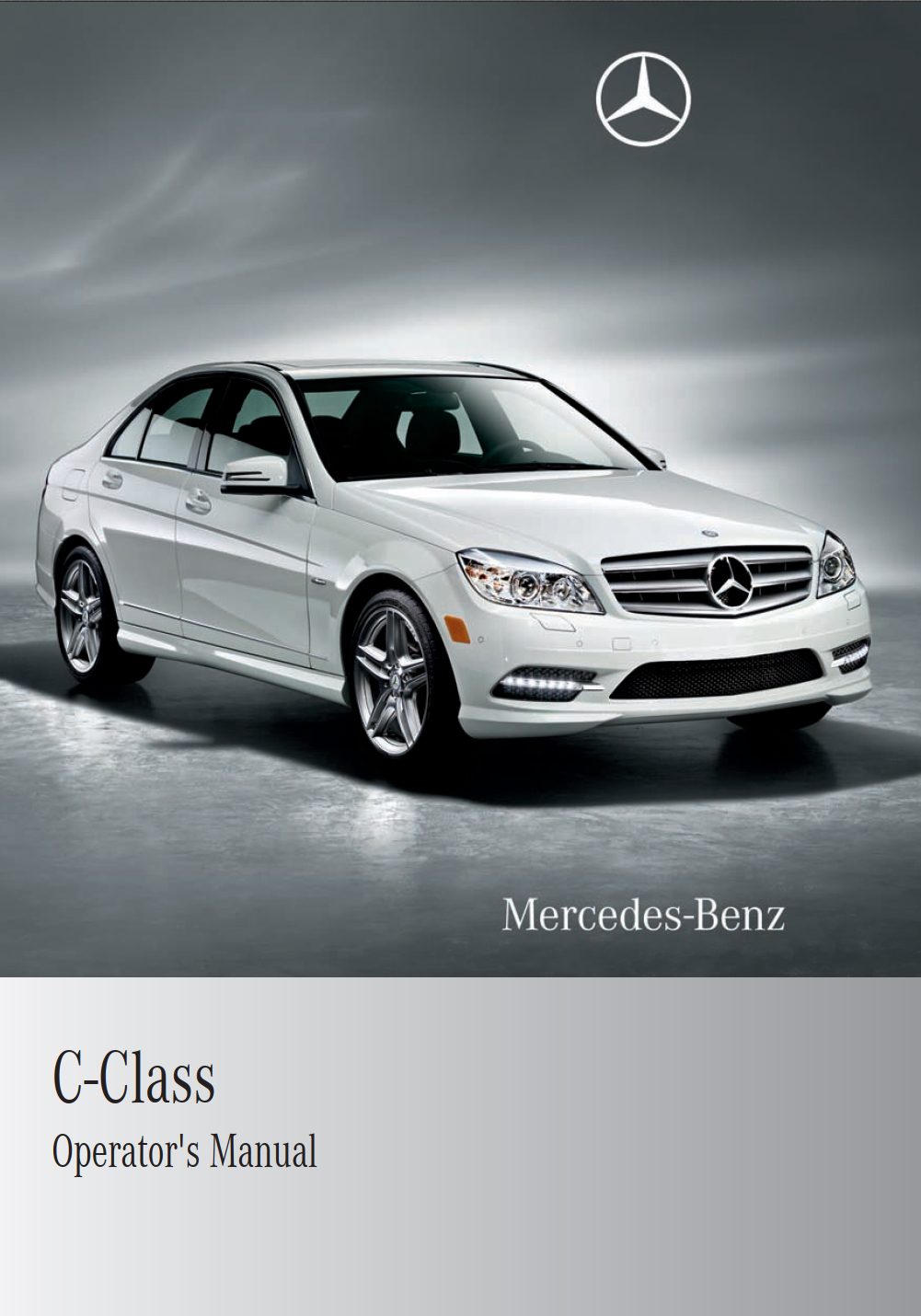 2011 Mercedes-Benz C Class Owner's Manual - DIY & Guides