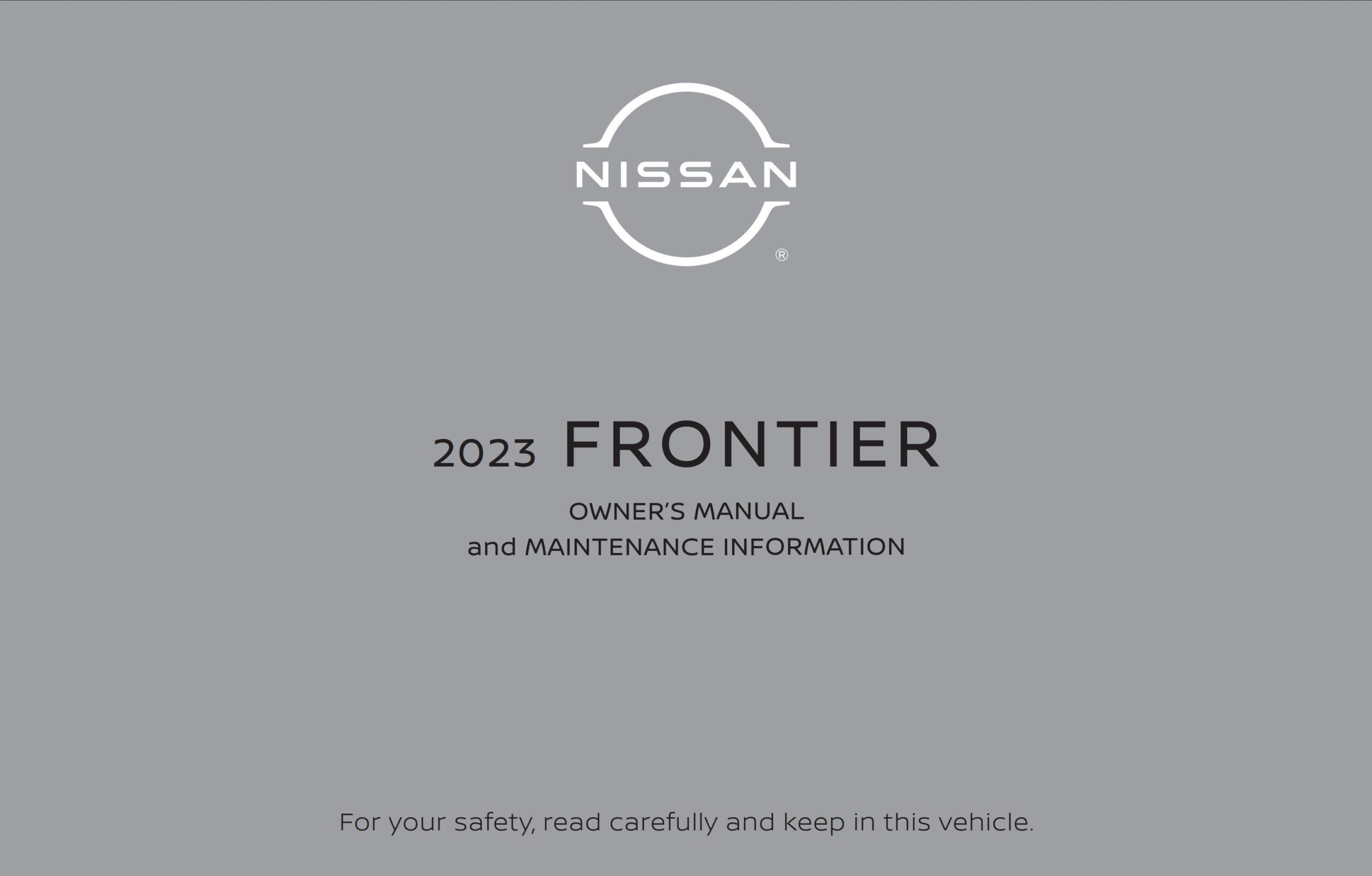 2023 nissan frontier owners manual.jpg