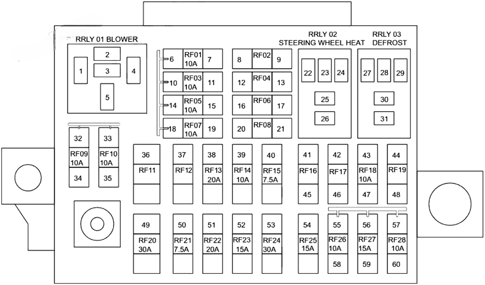 chery tiggo 8 pro 2020 2023 fuse layout 3 2024 11 22 15 21 49