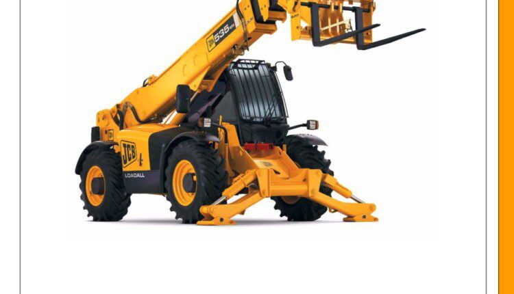 JCB 540, 550, 535 Side Engine Loadalls Service Manual