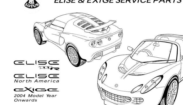 Lotus Elise & Exige 2004 Service Manuals
