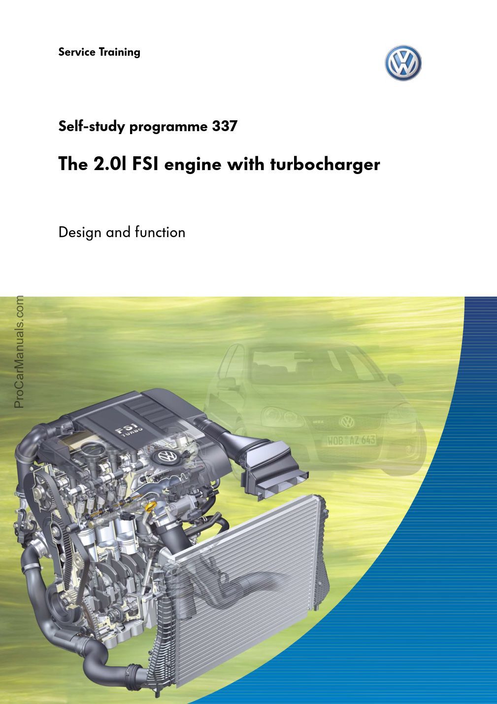 self study program 337 the 2.0l fsi engine with turbocharger