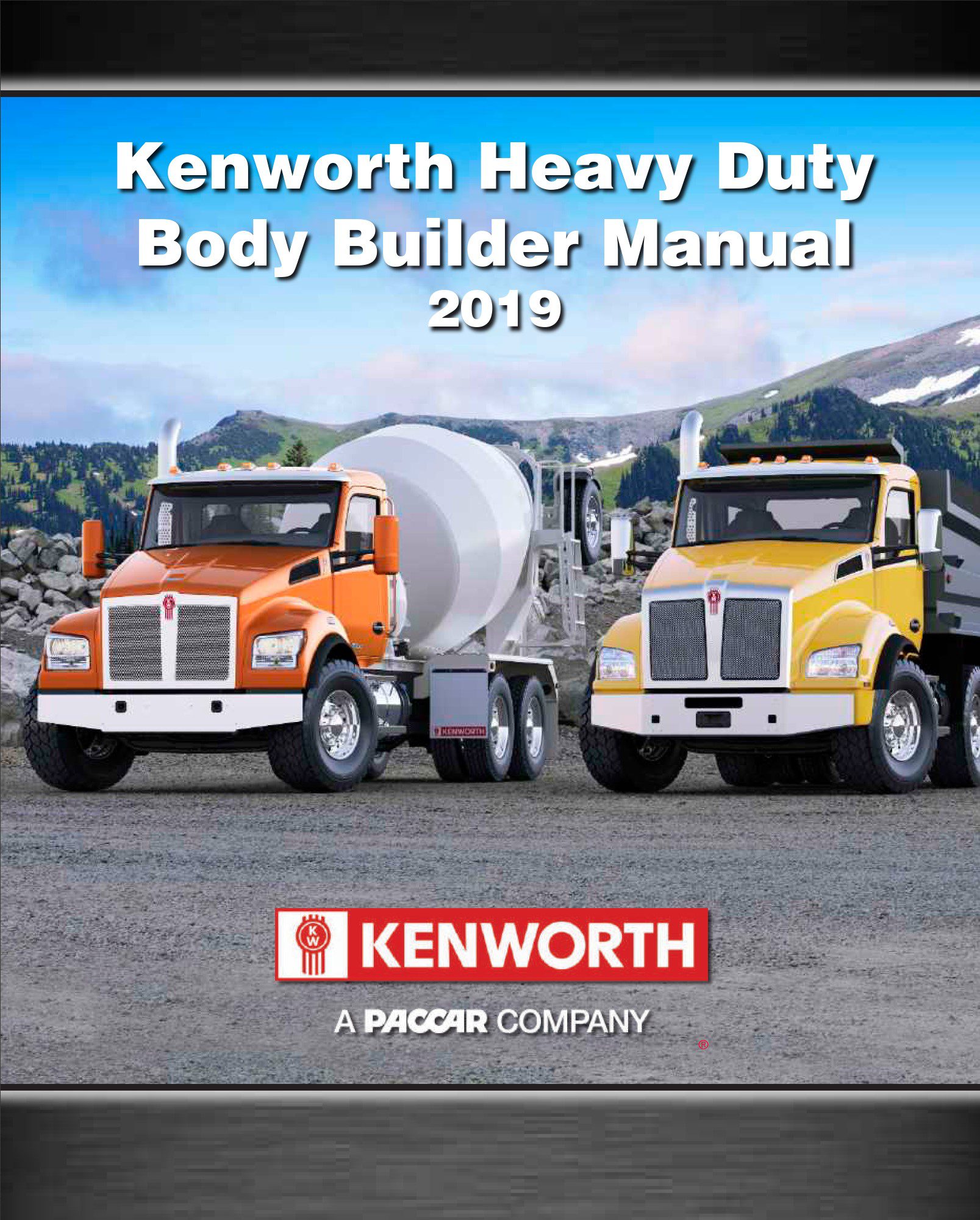 kenworth t880 heavy duty body builder manual 2019