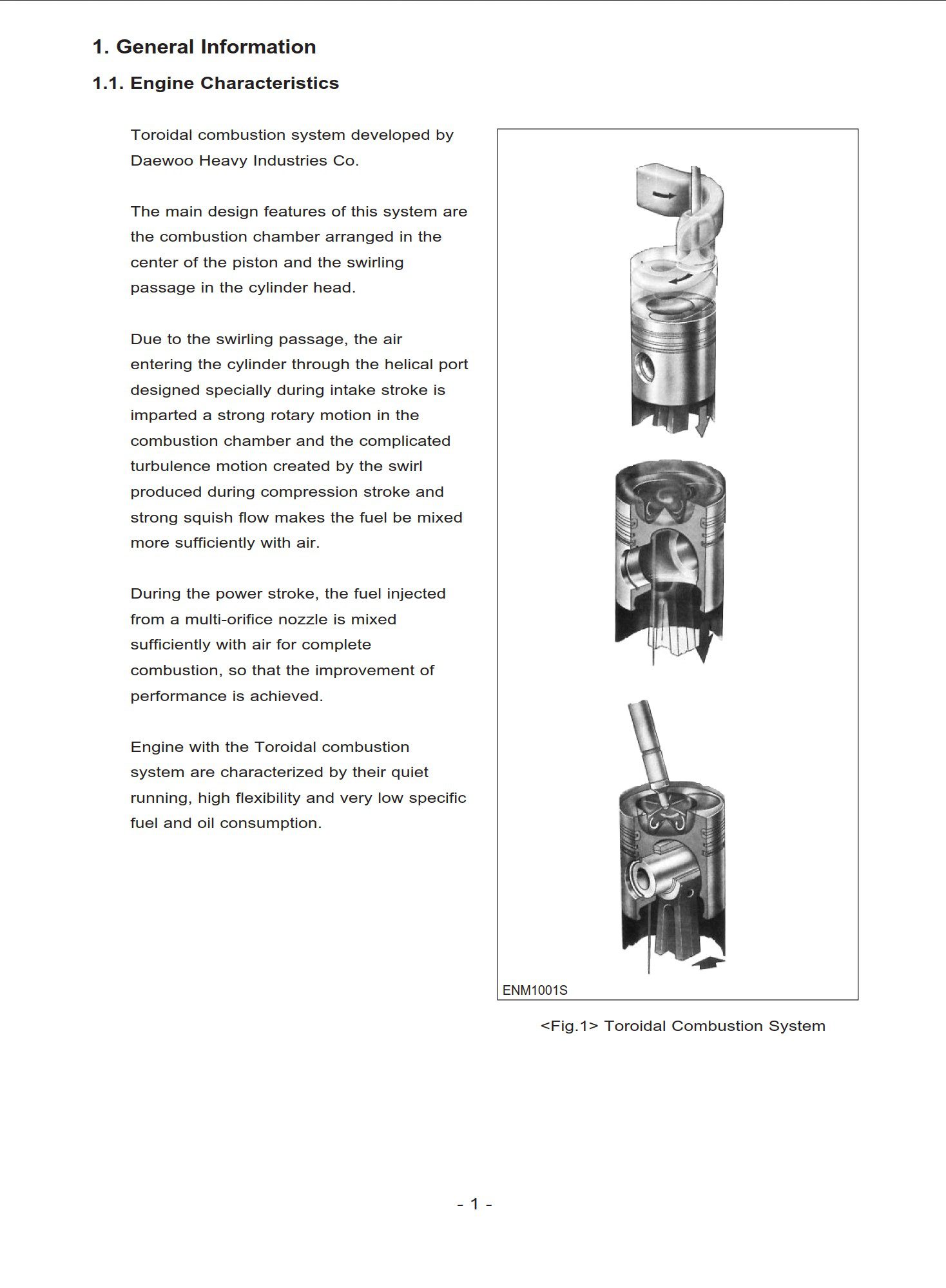 daewoo d1146 t ti engine shop manual