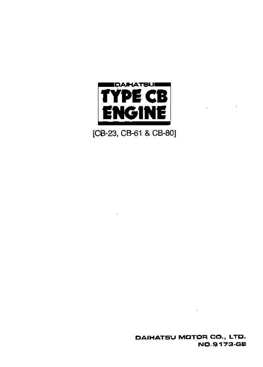 daihatsu cb23 cb60 61 cb70 80 engine manual