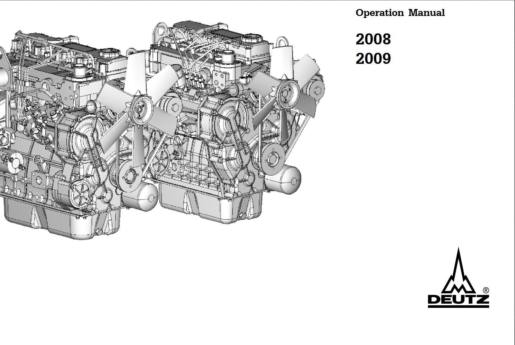 deutz 2008 2009 service manual