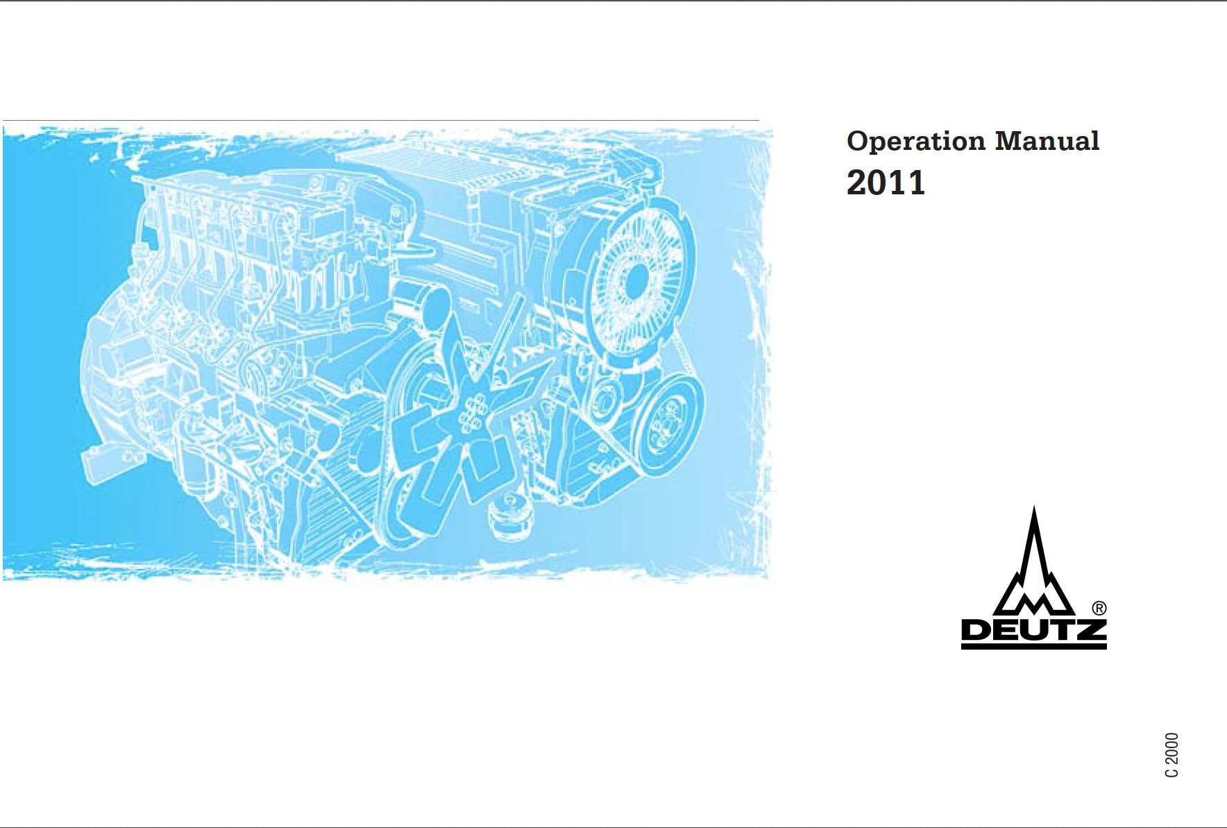 deutz 2011 – operation manual