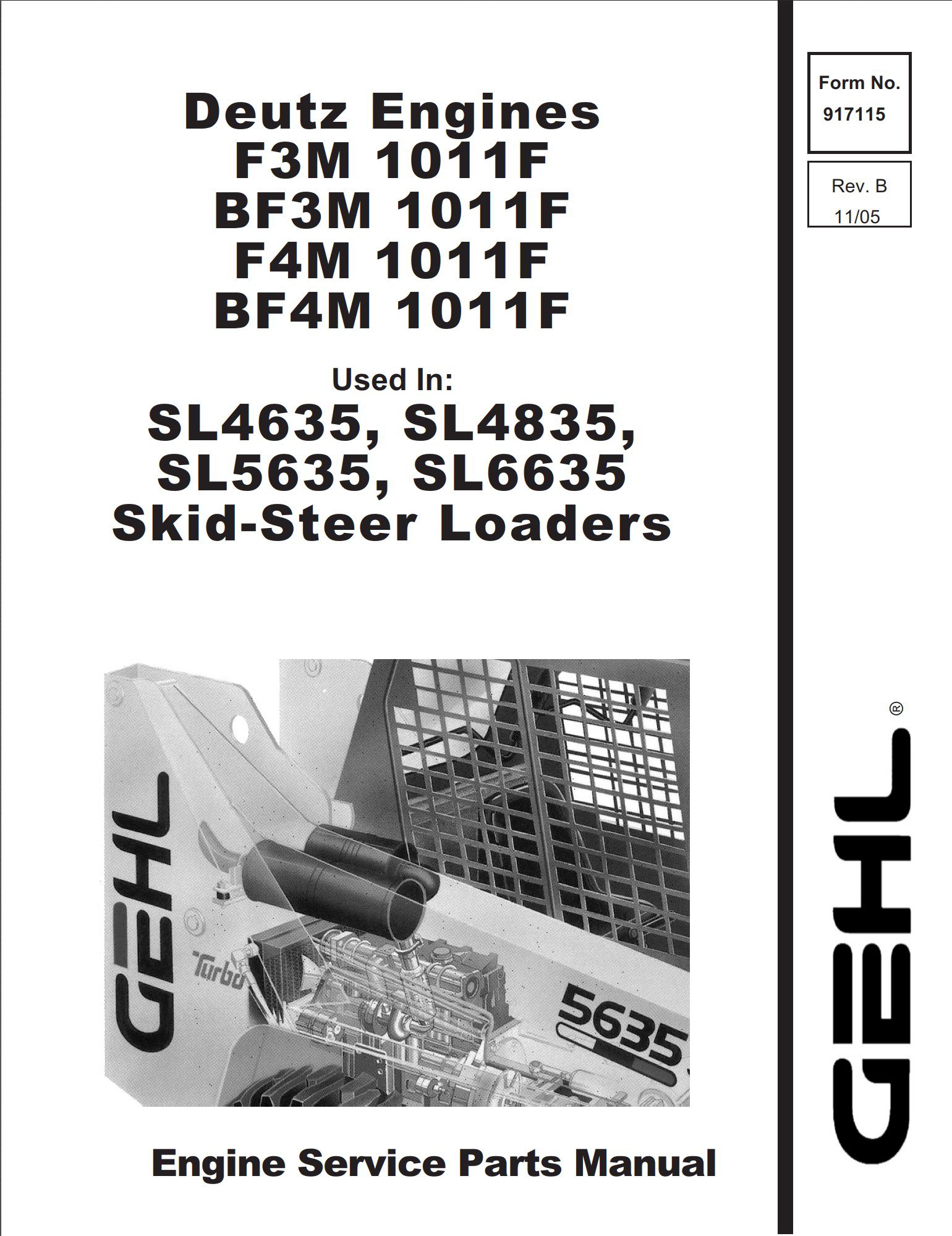 deutz f3m 1011f, bf3m, f4m, bf4m service manual