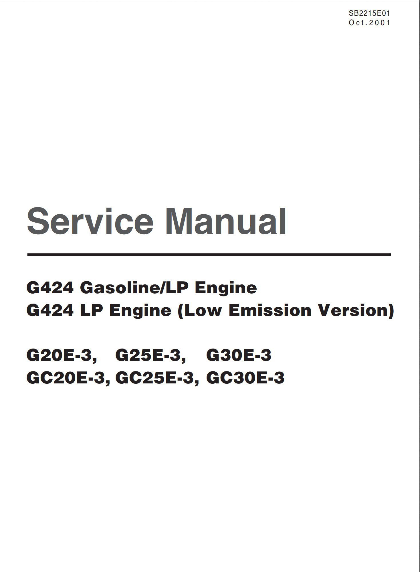 doosan engine g424 service manual