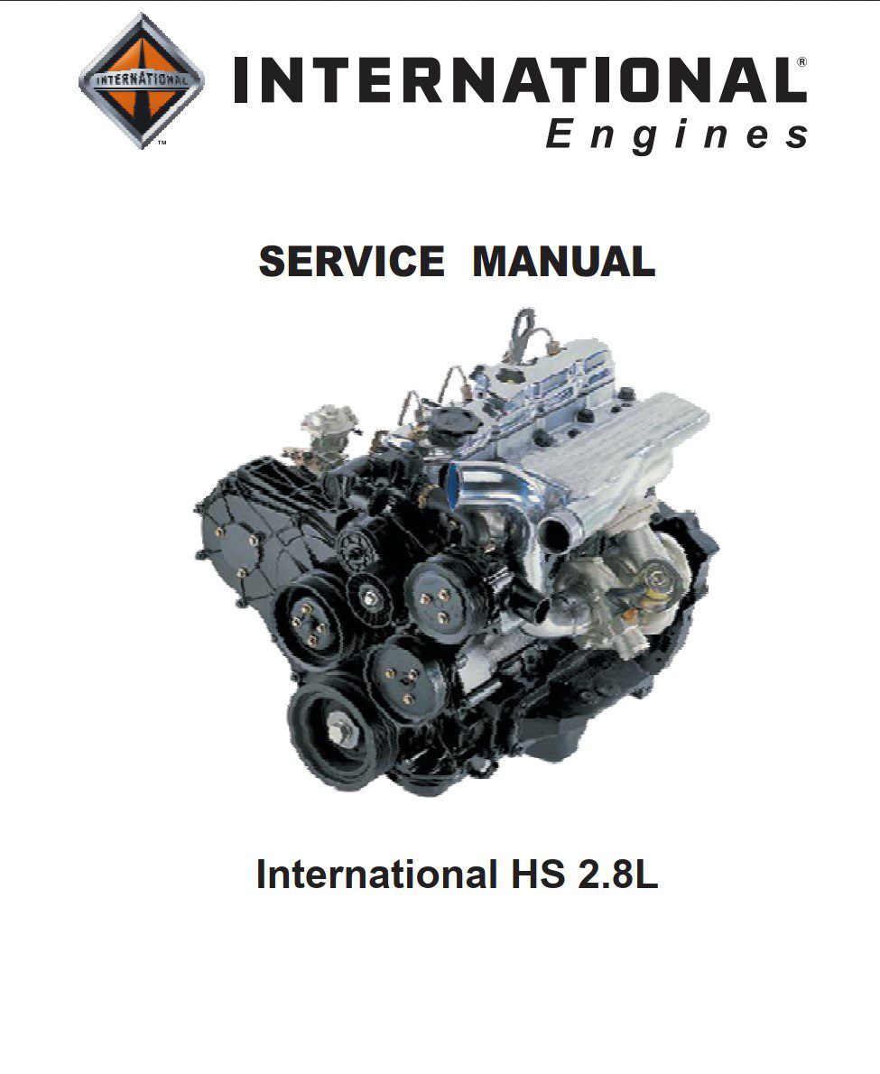 international hs 2.8l service manual