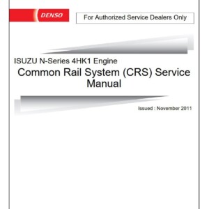 isuzu n series 4hk1 engine service manual