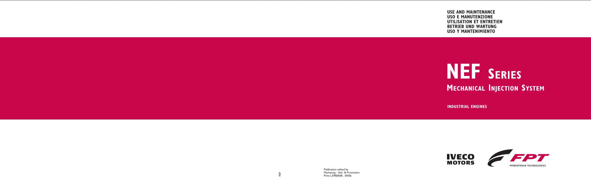 iveco engine nef45tm5 operating manual