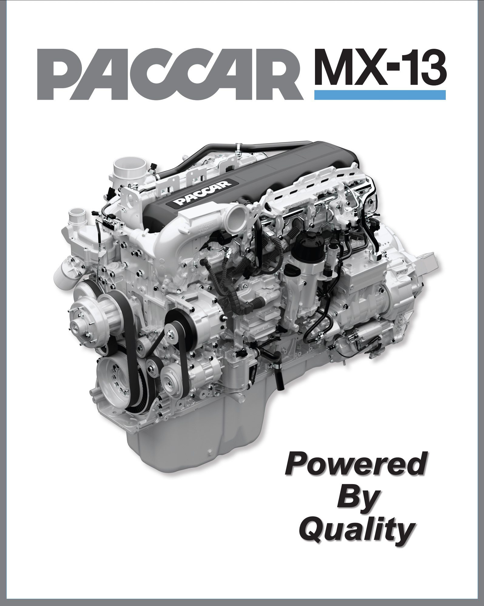 kenworth t800 diesel engine paccar mx13