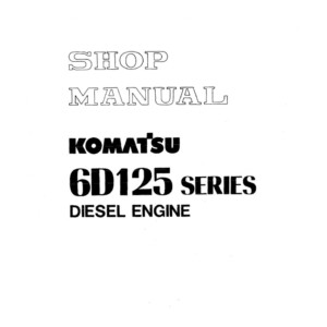 komatsu 6d125 engine manual