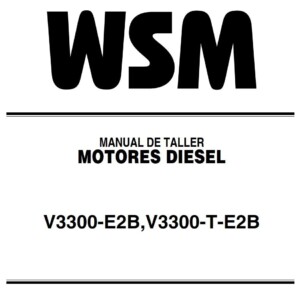 kubota v3300 e2b,v3300 t e2b diesel engine workshop manual