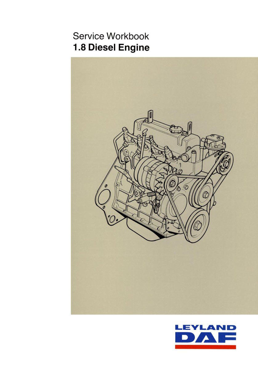 ldv 1.8 diesel engine manual