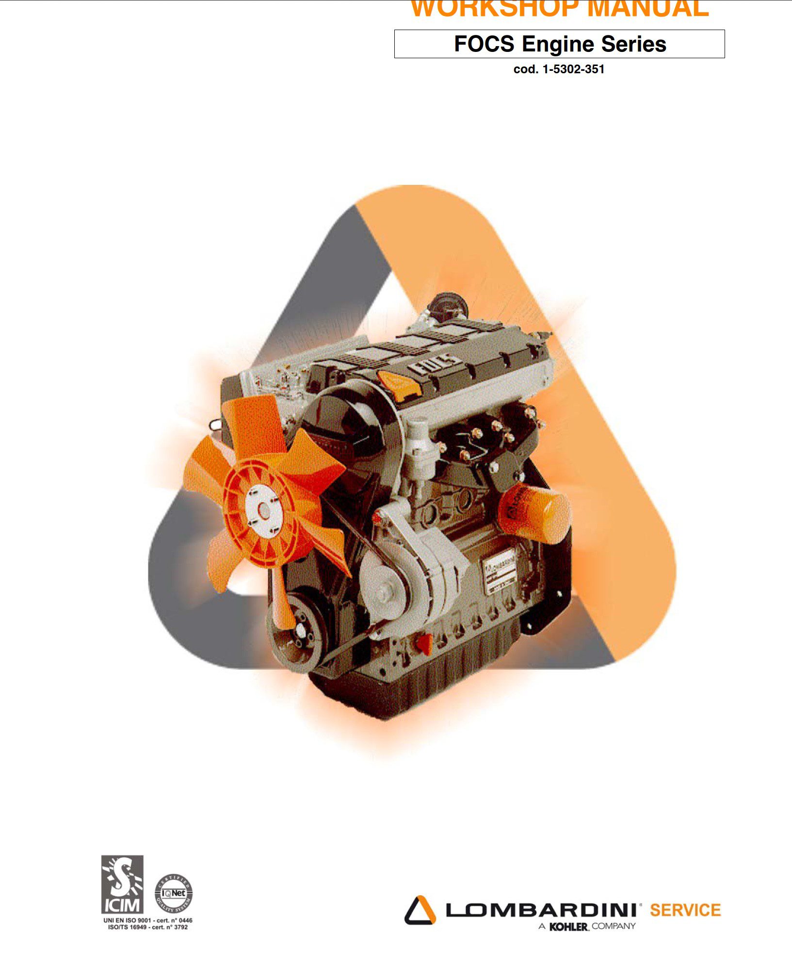 lombardini ldw 502, ldw 903, ldw 602, ldw 1204, ldw 1204 t workshop manual