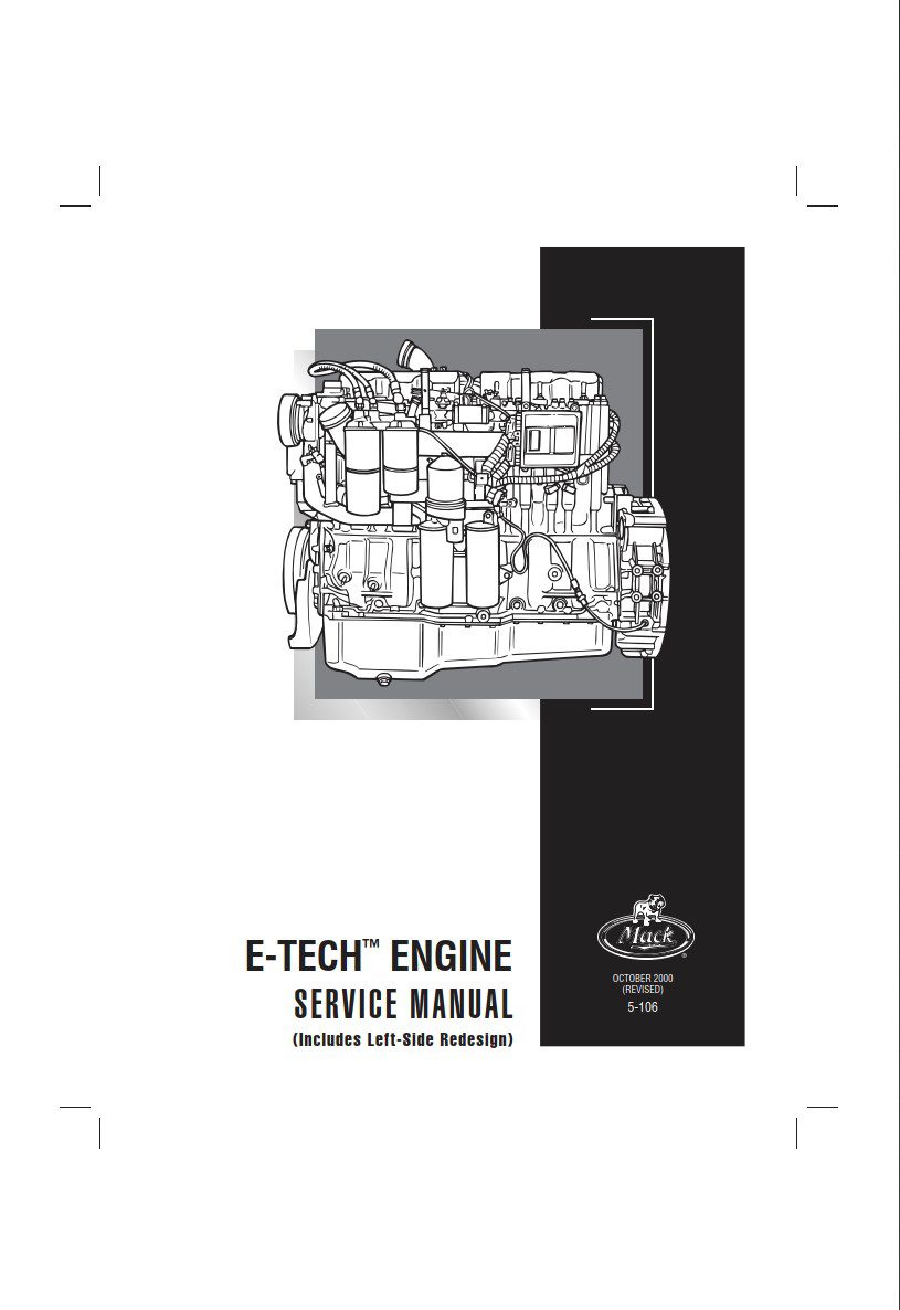 mack e tech sb 210 034 service manual