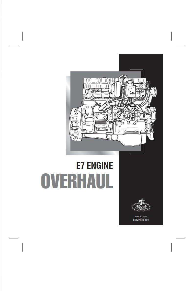 mack e7 engine overhaul manual