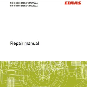 mercedes benz om906la om926la engine repair manual