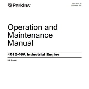 perkins 4012 46a industrial engine service manual
