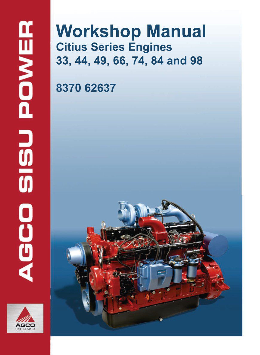 Sisu 7-Cylinder Engine Workshop Manual: Comprehensive Guide For Citius ...