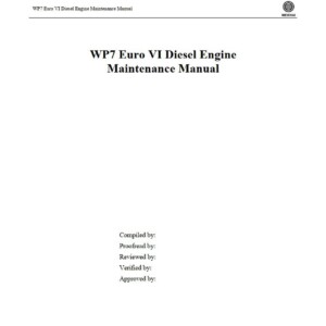 weichai wp7 euro vi diesel engine manual