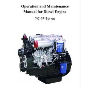 yuchai yc 4f series – operation and maintenance manual for diesel engine