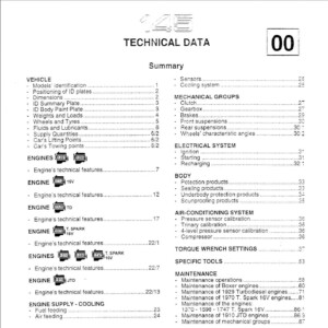 alfa romeo 145 volume 1 workshop manual