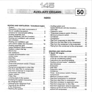 alfa romeo 145 volume 2 workshop manual