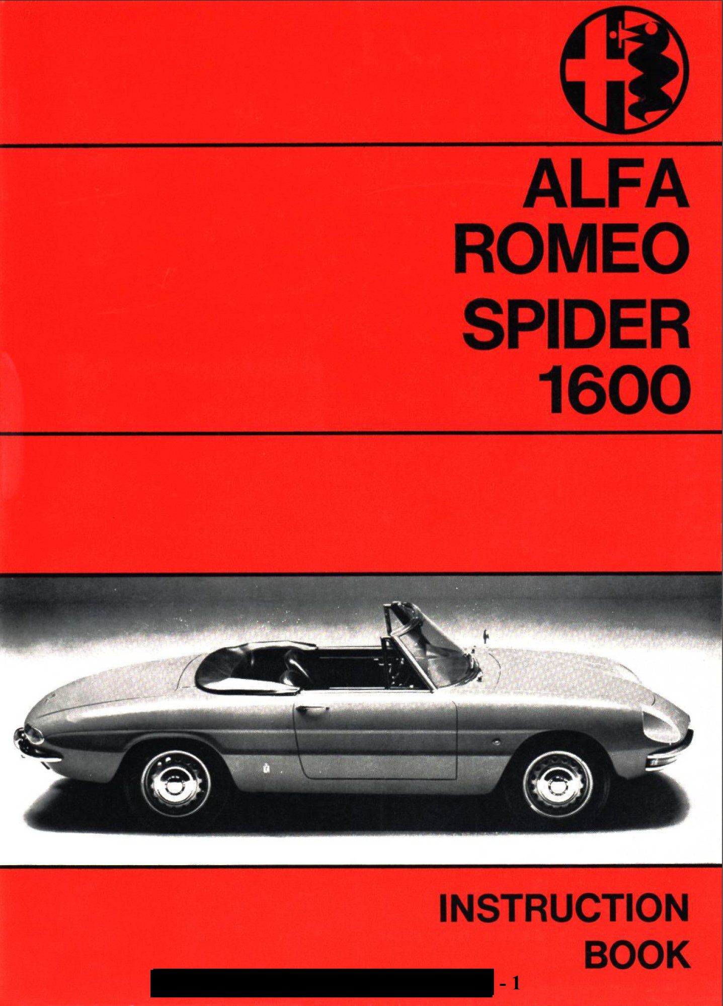alfa romeo spider 1966 workshop manual