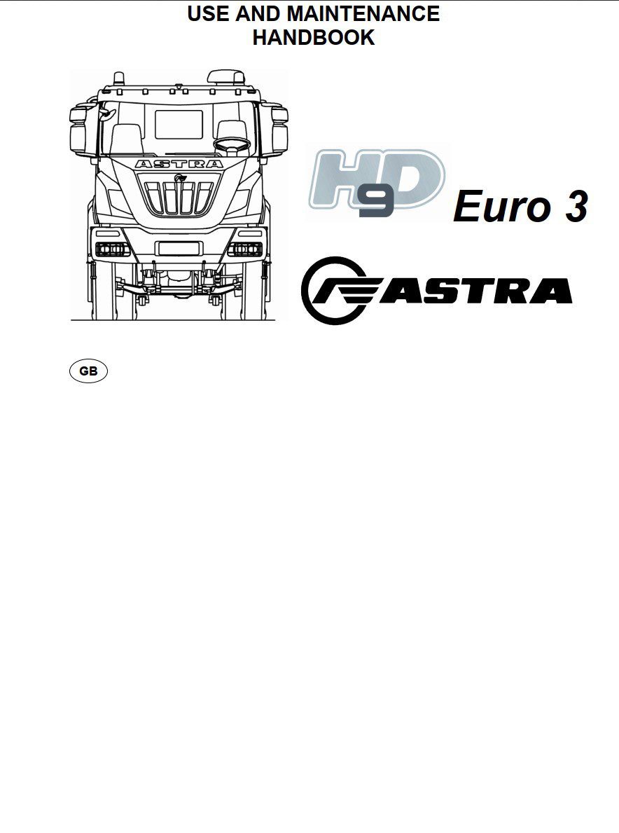 astra hd9 euro3 service manual