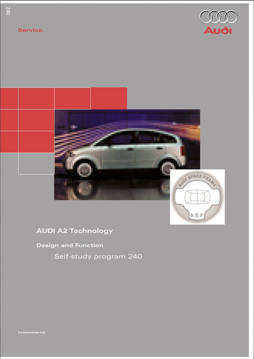 audi a2 workshop manual programme 240
