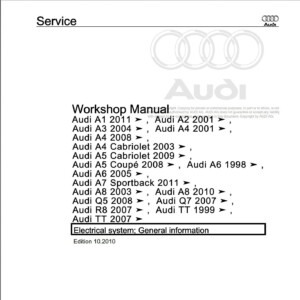 audi q7 2007 workshop manual