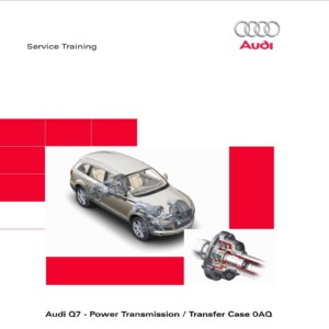 audi q7 workshop manual service training 363
