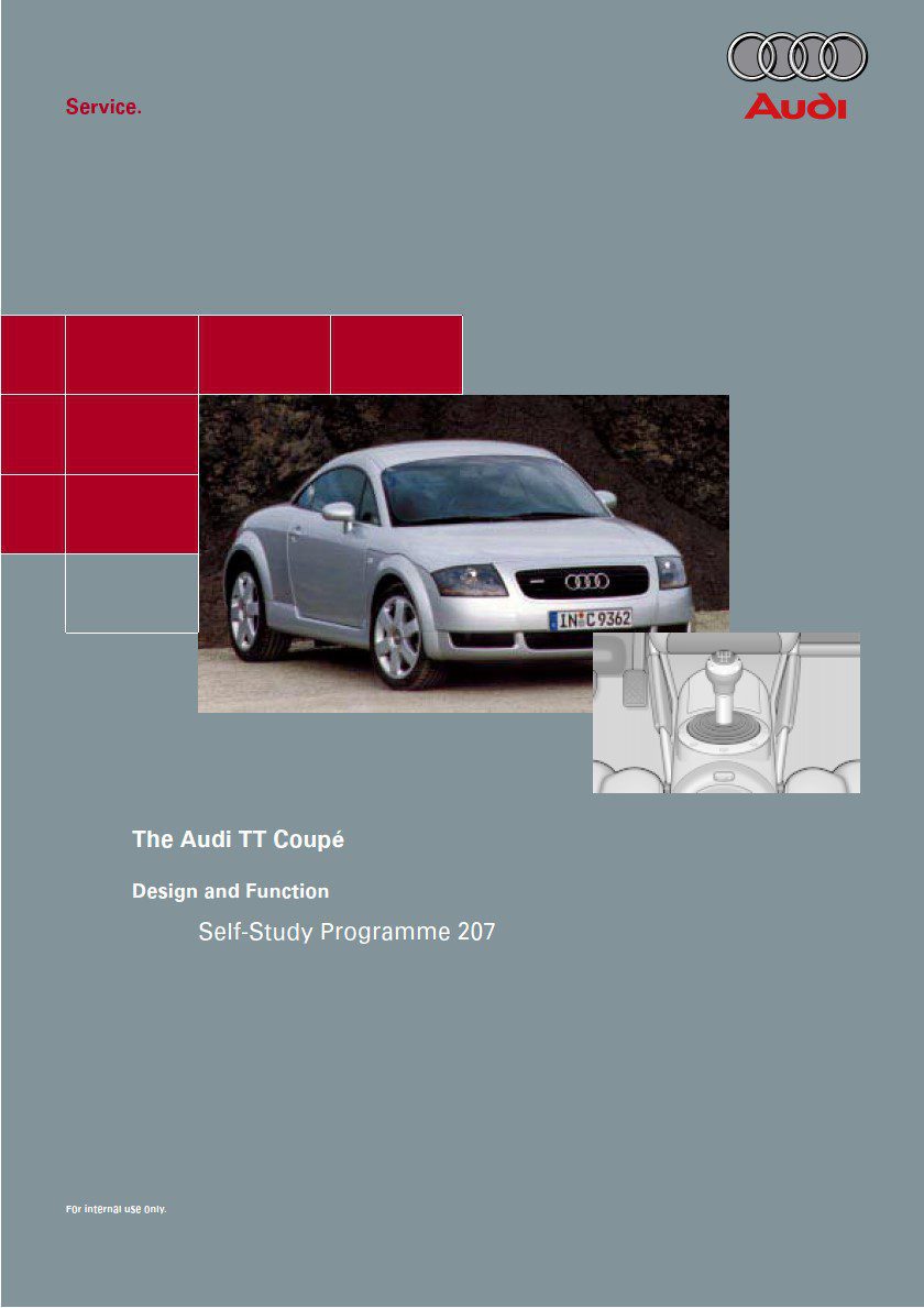 audi tt 1998 workshop manual