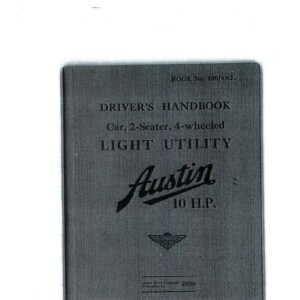 austin drivers handbook