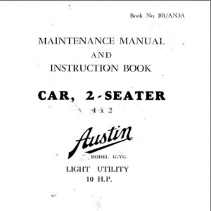 austin tilly 10 service manual
