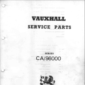 bedford ca parts catalogue 1967 edition