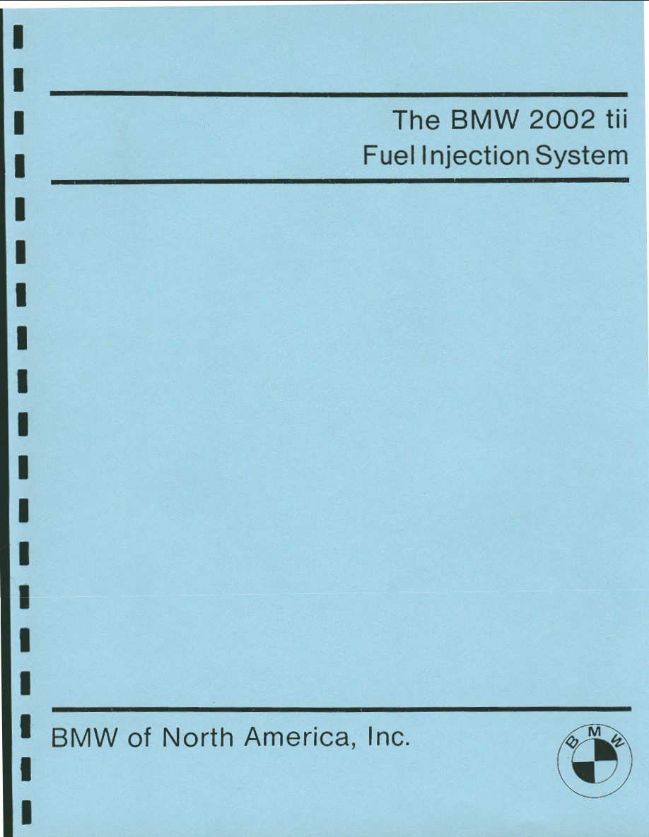 bmw 2002 fuel injection system workshop manual