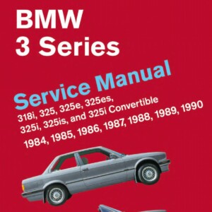 bmw 318 1984 1990 e30 workshop manual