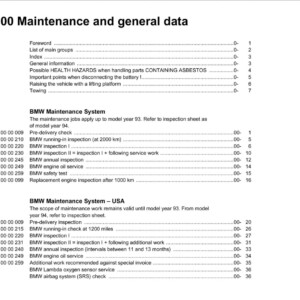 bmw 325 1995 workshop manual