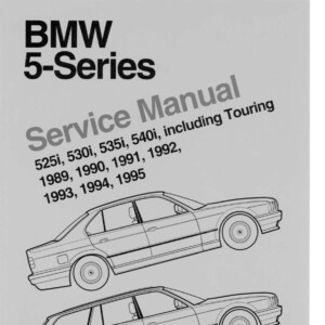 bmw 535 1989 1995 e34 workshop manual