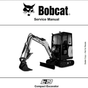 bobcat e19 service manual