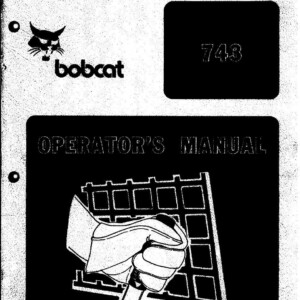 bobcat skid steer 743 operators manual