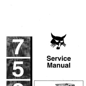 bobcat skid steer 753 service manual