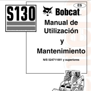 bobcat skid steer s130 service manual
