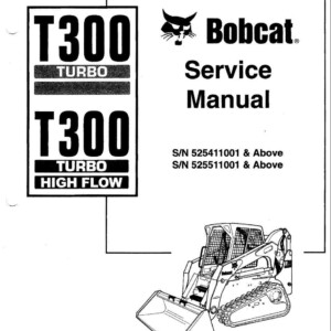 bobcat t300 service manual
