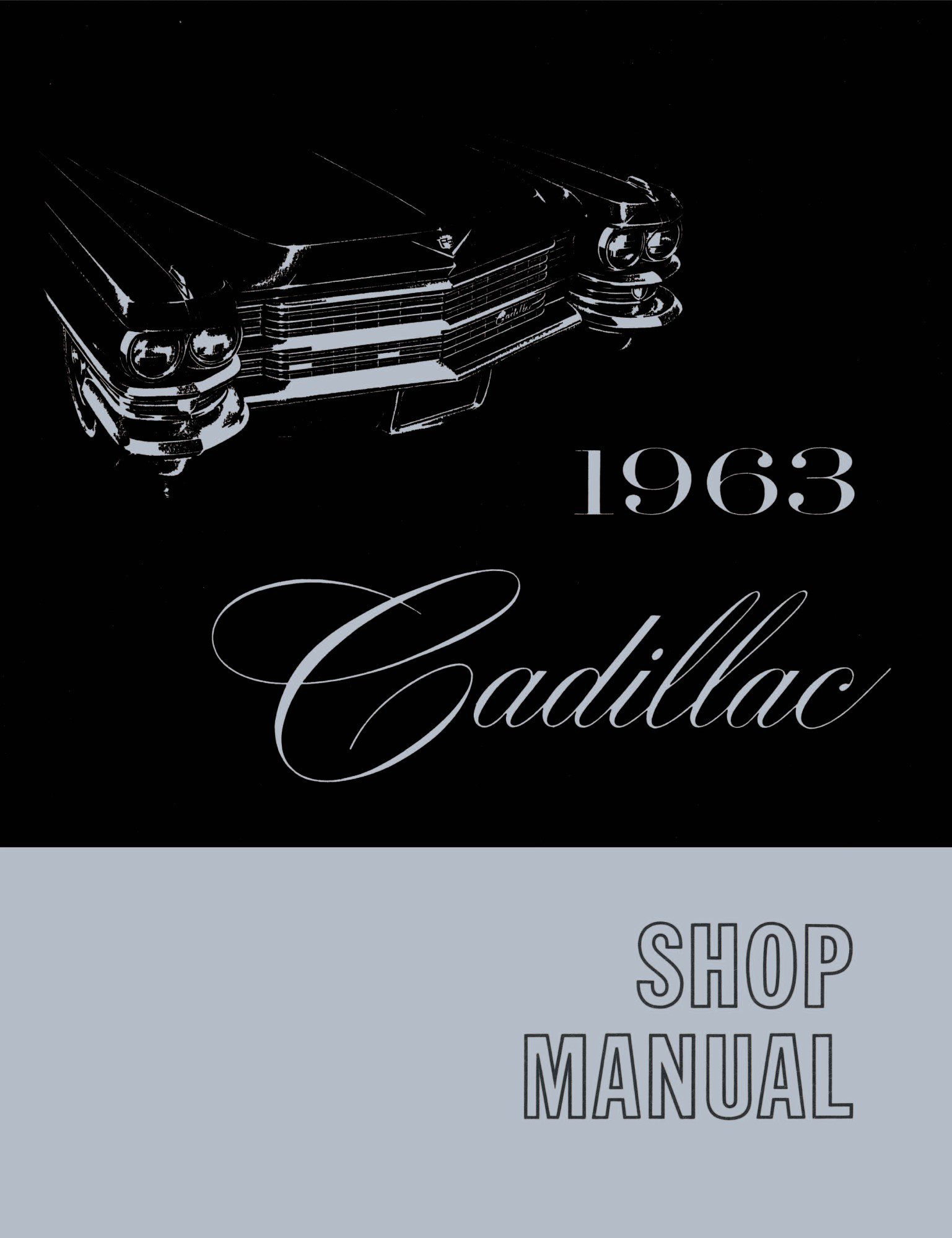 cadillac fleetwood 1963 workshop manual