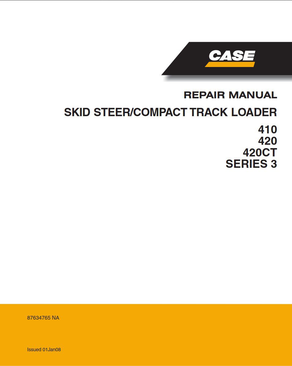 case 410, 420, 420ct service repair manual